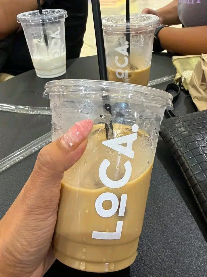 Loca drinks on a table